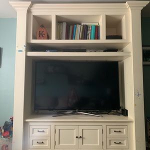 Custom made tv stand